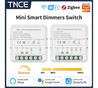 TNCE Tuya-regulador wifi ZigBee, módulo compatible con luces LED de Control bidireccional, interruptor regulable, funciona con la aplicación smart life, Alexa y Google Home WIFI module