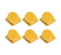 Tnfeeon Clips Magnéticos para Nevera, Pinzas para Refrigerador, 6 Unidades