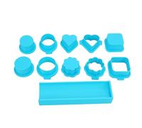Tnfeeon Juego de Cortadores de Pasteles, Máquina para Hacer Pasteles de PLA con émbolo, 5 Formas de 1,7 Pulgadas para Principiantes en Repostería Casera, Fácil Liberación de Prensa, Bolas de Postre
