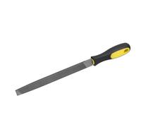 Tnfeeon Lima Plana de Acero Al Carbono T12, Diseño de Dientes de Precisión para Dar Forma Suave Al Metal con Ergonómico Antideslizante de 12,4 Pulgadas de Longitud, Ideal para Ingenieros, Mecánicos y