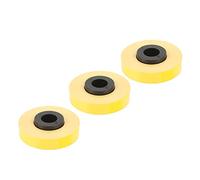 Tnfeeon Rollo de Cinta de Etiquetas PET Recambio de Impresión Transparente Cinta de Etiquetas Adhesiva Rasgable de 9 Mm X 8 M para Gestión de Cables Estantes de Oficina y para MAX LM 370 380 390