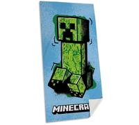 Toalha de praia de algodão Minecraft