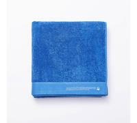 Toalla 90x150 algodón orgánico 450gsm azul benetton