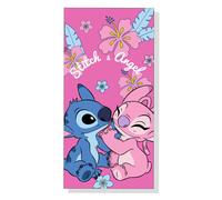 Toalla angel & stitch disney microfibra