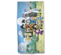 Toalla Baño Algodón 70x140 cm 300g Dragon Ball Z , Ideal para Playa o Piscina