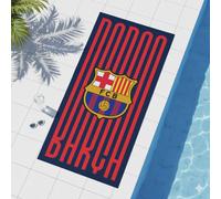 Toalla Barça Oficial 140x70 Microfibra Ligera 100% Poliéster Playa - Piscina Modelo 2 Barcelona - ASDITEX TEXTILES SL