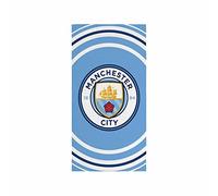 Toalla con Licencia del Club Man City Pulse, 70 x 140 cm Aprox