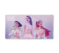 Toalla con Licencia Oficial de K-Pop Demon Hunters | Tacto Supersuave, diseño Celestial hogar, el baño, la Playa y la Piscina | 100% algodón | 140 cm x 70 cm