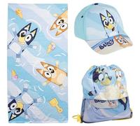 Cerda Bluey Bluey Sachet Towel Set Azul Niños