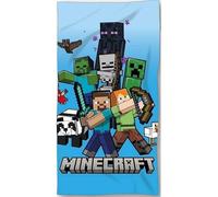 Toalla de baño Minecraft Oficial - Toalla de playa 70 x 140 cm (B)