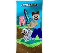 Toalla de baño Minecraft Oficial - Toalla de playa 70 x 140 cm (C)