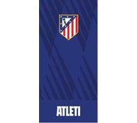ASDITEX Toalla de playa Atlético de Madrid, 75 x 150 cm, algodón premium, azul