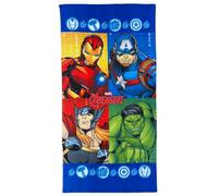 Toalla de playa de Los Vengadores de Disney, de microfibra de poliéster para niños, 245 gsm, tamaño 70 x 140 cm, para la playa y la piscina