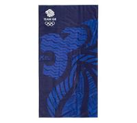 Toalla de Playa del Equipo GB - Producto Oficial 100% algodón - Grande 140 x 70 cm - Toalla de baño para Piscina, Gimnasio, Vacaciones