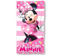 Toalla de playa Minnie Mouse,Toalla de baño,MICROFIBRA 100% POLYESTER,MEDIDAS 70x140cm,cm,fespu