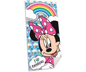 Toalla de playa multicolor de Minnie