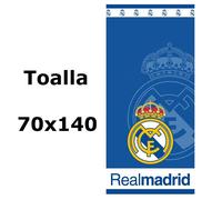 Toalla de playa REAL MADRID,Toalla de baño,MICROFIBRA 100% POLYESTER,MEDIDAS 70x140cm,cm,fespu