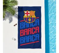 Toalla FC Barcelona 70x140 Modelo 1 Microfibra Secado Rápido Playa Piscina Barça -Asditex