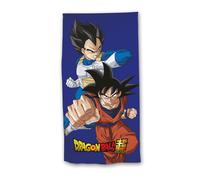 Toalla Grande de Algodón 70x140 cm para Playa o Piscina con Estampado Dragon Ball Z - 300G