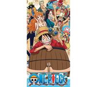 Toalla multipersonajes one piece