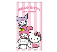 Toalla playa Hello Kitty niña 70x140 microfibra secado rápido piscina verano Suncity