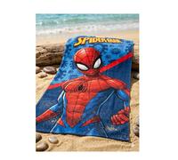 Toalla Playa Infantil Spiderman , 100% Algodón De La Marca Asditex