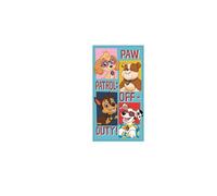 TOALLA PLAYA MICROFIBRA PAW PATROL
