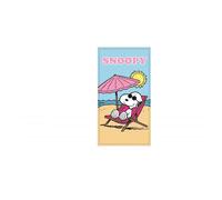 TOALLA PLAYA MICROFIBRA SNOOPY