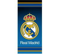 TOALLA PLAYA O PISCINA REAL MADRID MICROFIBRA TAMAÑO 140X70CM. NEW IMPORT