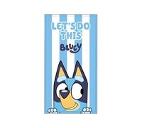 Toalla Playa Piscina infantil Bluey Oficial 70x140cm de microfibra para niños