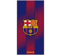 Toalla Playa Piscina Infantil FC Barcelona escudo degradado 70x140cm