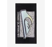 Toalla Quiksilver Freshness Logo negro blanco azul