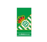 TOALLA REAL BETIS BALOMPIÉ New Import - Toalla oficial del equipo de fútbol, microfibra 250gr, 70x140 cm / Ref: RBB005