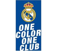 Toalla Real Madrid 90x180 diseño Oficial con Escudo del Club y Colores emblemáticos - Toalla de Playa Real Madrid y baño de Gran tamaño Ideal para Fans del Equipo Blanco con Estilo y Comodidad