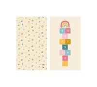 Toalla Zoo Indya - Toalla infantil reversible 160x90 cm - Dock & Bay - Secado rápido