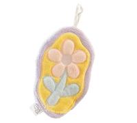 Toallas de mano con flores, toallas de mano lindas, toallas absorbentes para baño | Toalla de flores con hebilla de suspensión, secado rápido, para la comodidad de la cocina y