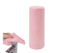 Toallas De Papel Rollo - Tabla De Limpieza De Microfibras, Sin Pelusa Y Tela De Lavado De Rachas | Toallas De Limpieza De Microfibra Absorbentes Convenientes Telas, Toallitas Reutilizables Y Lavables