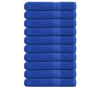 Toallas Frogn 10 Uds Azul 100x200 Cm 360 G/m² Vidaxl