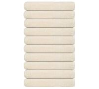 Toallas Frogn 10 Uds Crema 100x200 Cm 360 G/m² Vidaxl