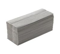 Toallas plegadas en C CWS, de 1 capa, blanco natural