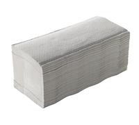 Toallas plegadas en C CWS, de 2 capas, blanco puro