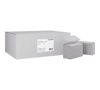Toallas plegadas en Z, Clear+ de 2 capas, blanco