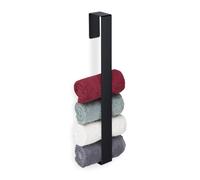 Toallero baño adhesivo colgador de toallas soporte para paños portatoallas negro
