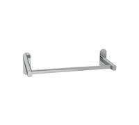 Toallero barra 40 cm. color inox con efecto espejo, autoadhesivo resis