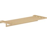 Hansgrohe AddStoris - Estante con toallero, longitud 65 cm, bronce cepillado 41751140