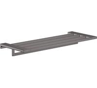 Toallero con toallero AddStoris de hansgrohe, 41751340, Color: Cromo negro cepillado