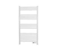 Radiador toallero eléctrico ntw 11w 500w blanco