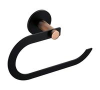 Toallero de anilla Astral (Ancho: 24,4 cm, Negro/Cobre)
