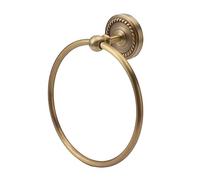 Toallero de Anilla, Montaje en Pared Toalleros de Aro para Baño, Soporte de Toalla de Cobre Redondo para Baño, Inodoro, Almacenamiento de Cocina(B)