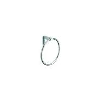 Toallero de anilla para baño 19 cm cromo acabado elegante y resistente Plan de Unisan